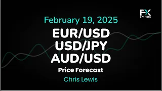 AUD/USD EUR/USD, USD/JPY, AUD/USD Price Forecast Today: Euro, Yen, Dollar Technical Analysis (February 19)