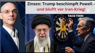 Zinsen: Trump beschimpft Powell - und blufft vor Iran-Krieg! Marktgeflüster