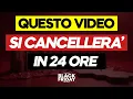 QUESTO VIDEO SI CANCELLERÀ TRA 24 ORE (Tutorial BLACKFRIDAY 2024)