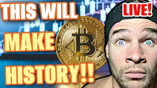 BITCOIN NOW!! MAJOR Bull BITCOIN &amp; CRYPTO Signal Printing RIGHT NOW!! (LIVE TRADING $200,000.00 LONG TRADE)