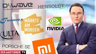 NVIDIA CORP. Märkte am Morgen: DHL, Rheinmetall, Hensoldt, Porsche SE, Nordex, Xiaomi, Nvidia, Ulta, D-Wave