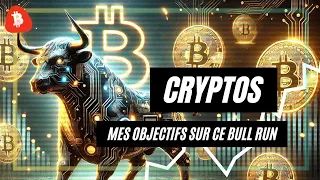 BITCOIN CRYPTOS : MES OBJECTIFS SUR CE BULL RUN ! ANALYSE BITCOIN, ETHEREUM, DOGECOIN, SOLANA, XRP, BNB...