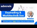 Live-Trading DAX, Dow, EURUSD & Co mit Daytrader Jochen Schmidt