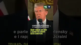 #Trump: parlerò con Putin e Zelensky per fermare questa carneficina