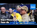 Concluye la primera fase del intercambio de presos rusos y ucranianos, según Zelenski