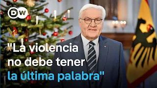 Presidente de Alemania llama a la unidad tras atentado de Magdeburgo en mensaje navideño