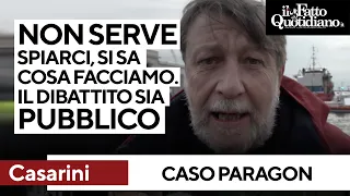 PARAGON Caso Paragon, Casarini: &quot;Non serve spiarci, si sa quello che facciamo. Serve un dibattito pubblico&quot;