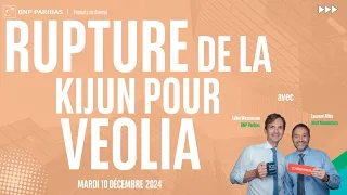 VEOLIA ENVIRON. Rupture de la Kijun pour VEOLIA - 100% Marchés - 10/12/2024