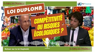 LOI DUPLOMB : Compétitivité ou Risques Écologiques ? | Laurent Vittoz (VALFRANCE) - Mini Mag