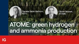 ATOME ORD 0.2P ATOME Energy: green hydrogen and ammonia production