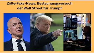 DOW JONES INDUSTRIAL AVERAGE Zölle-Fake-News: Bestechungsversuch der Wall Street für Trump? Videoausblick