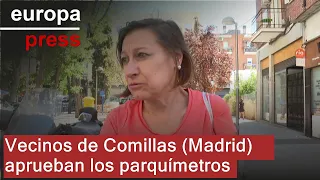 Vecinos de Comillas (Madrid) aprueban los parquímetros aunque temen por los comercios