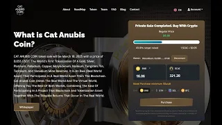 👉 Resolvemos vuestras dudas sobre la Venta de Cat Anubis Coin 👉 Nuevos proyectos $CAC $TURM $ZARF