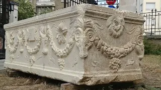 ARTEFACT Bulgarian beach bar sarcophagus turns out to be genuine Roman artefact