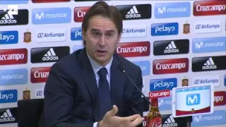 GEA GROUP AG Lopetegui no cree que a De Gea le afecten rumores y no cuenta con Casillas