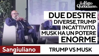 Sangiuliano: &quot;Trump? Incattivito dalle inchieste giudiziarie. Musk ha un potere enorme&quot;