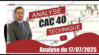 CAC40 INDEX CAC 40   Analyse Technique du 17-07-2025
