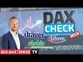 DAX-Check LIVE: Deutsche Bank, Drägerwerk, Infineon, Verbio, Vonovia, Zalando im Fokus