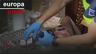 Ocho detenidos por venta de droga e incautados 1,7 kilos de hachís y armas prohibidas en Sagunt