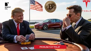 BITCOIN Blufft Trump? Märkte hoffen! Zollpause voraus - Bitcoin, Tesla, Nasdaq 100, Brent-Öl im Check