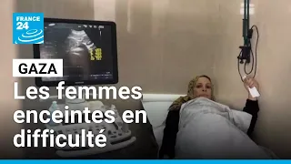 À Gaza, le blocus expose les femmes enceintes à la faim et au danger • FRANCE 24
