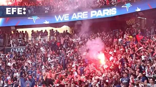 París se convirtió en una gran fiesta manchada por los disturbios con casi 300 detenidos