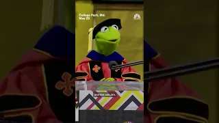 Kermit’s message to UMD grads