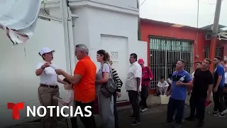 Cientos de migrantes esperan cruzar legalmente antes de que Trump asuma | Noticias Telemundo