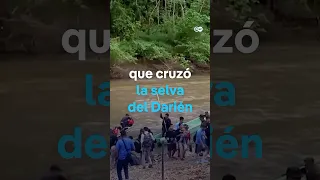 Se reduce casi a la mitad el número de migrantes que cruzó la selva del Darién