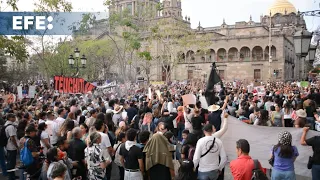 Manifestaciones y vigilias en varias ciudades de México ante la tragedia de desaparecidos