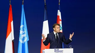 Rift over oceans: Macron rebukes climate change deniers ahead of Nice summit