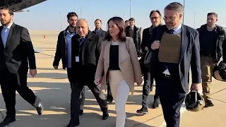 Les ministres allemand et français des Affaires étrangères en visite en Syrie