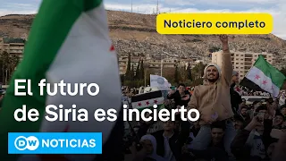 🔴 DW Noticias 12 diciembre: Grupos rivales luchan por el poder en Siria [Noticiero completo]