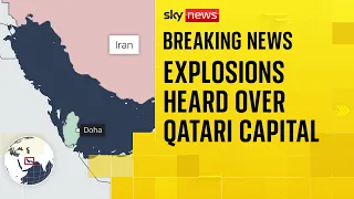 US base targeted by Iran, source tells Sky News