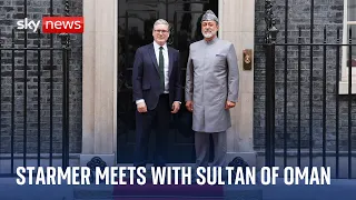 SULTAN RESOURCES LTD PM Sir Keir Starmer meets the Sultan of Oman at Downing Street