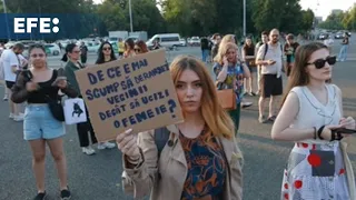 Cientos de rumanas piden medidas contra la violencia machista tras dos asesinatos a mujeres embaraza