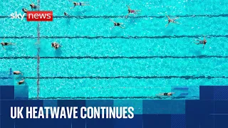 Heatwave live: Hottest day of year so far in UK as temperatures exceed 33C