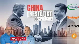 BITCOIN China signalisiert Verhandlungsbereitschaft! AMD, Bitcoin, Super Micro Computer, Strategy im Check