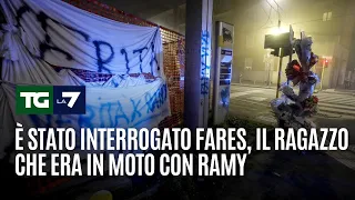 È stato interrogato Fares, il ragazzo che era in moto con Ramy