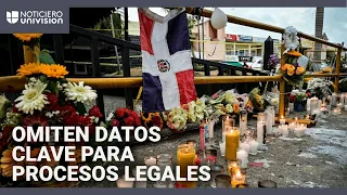 Tragedia en Jet Set: familiares de víctimas denuncian omisiones importantes en actas de defunción