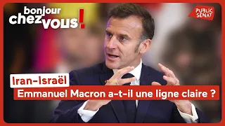 Iran-Israël : Emmanuel Macron a-t-il une ligne claire ?