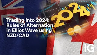 NZD/CAD Trading into 2024: Rules of Alternation in Elliot Wave using NZD/CAD