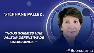 FDJ Stéphane Pallez (PDG de la FDJ) : &quot;Nous sommes une valeur défensive de croissance !&quot;