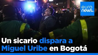 Un joven sicario dispara a Miguel Uribe en un mitin en Bogotá