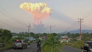 Indonesia, erutta il vulcano Lewotobi Laki Laki
