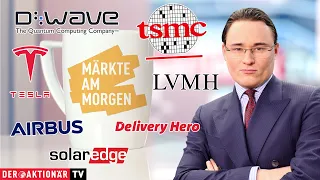 LVMH Märkte am Morgen: TSMC, D-Wave, Tesla, Airbus, SolarEdge, Delivery Hero, BASF, Vonovia, LVMH