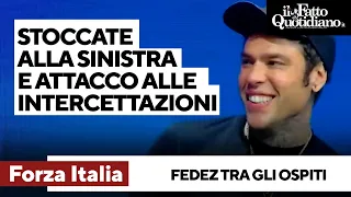 Fedez dai giovani di FI: stoccate alla sinistra e attacchi alle intercettazioni - L&#39;intervento