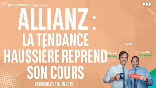 ALLIANZ SE NA O.N. ALLIANZ : La tendance haussière reprend son cours - 100% Marchés - 17/01/2025