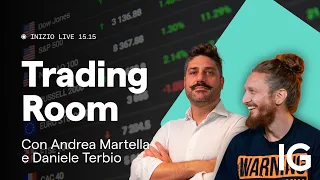 Live Trading con Nicola Duranti, Daniele Terbio e Andrea Martella | IG Trading Room del 13.06.2025
