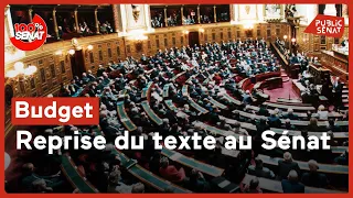 Reprise de l’examen du budget au Sénat